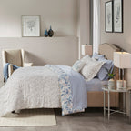 Parure de lit réversible Madison Park Essentials Thelma avec draps