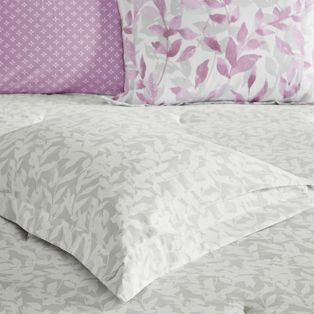 Parure de lit réversible Madison Park Essentials Thelma avec draps