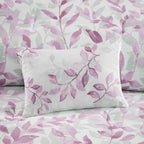 Parure de lit réversible Madison Park Essentials Thelma avec draps