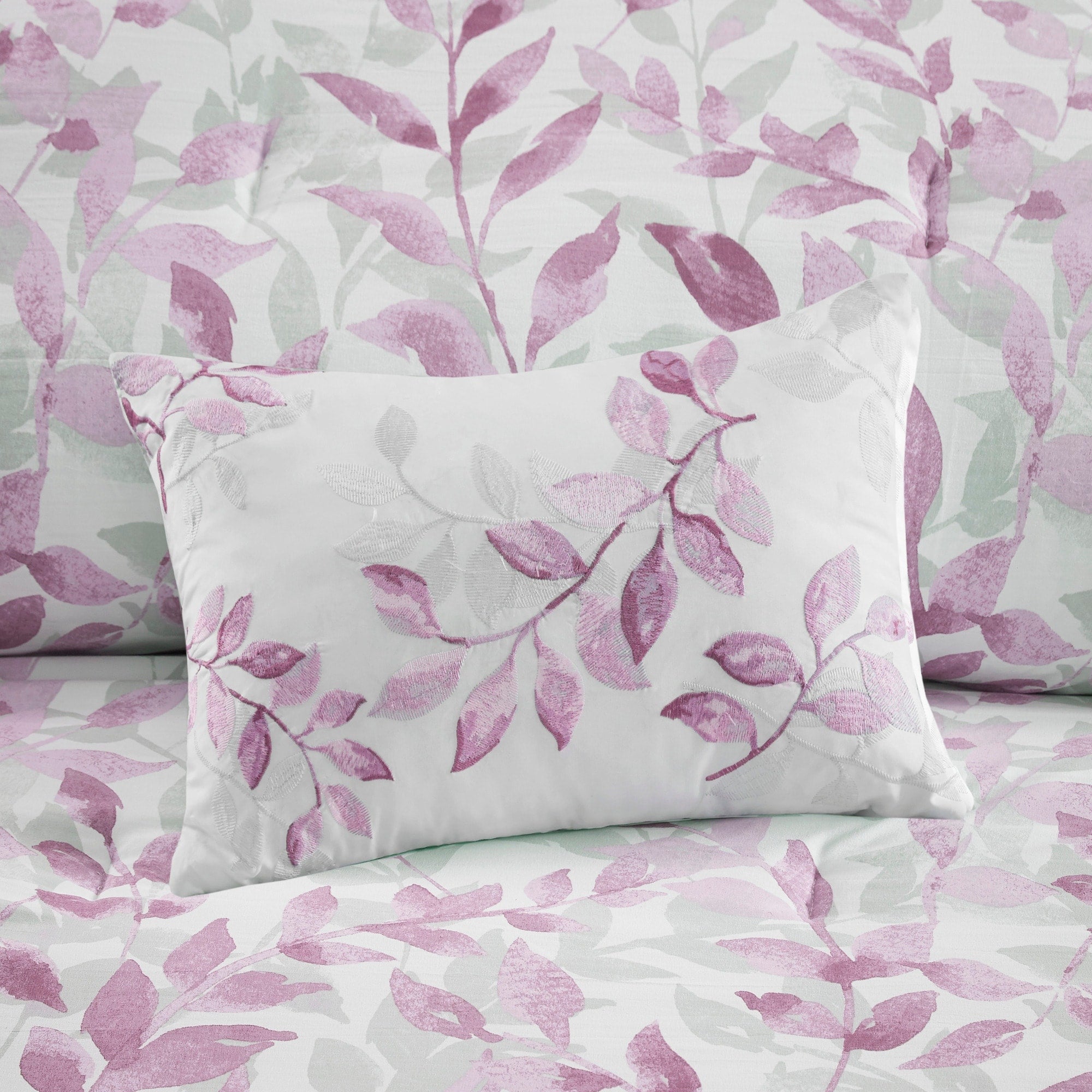 Parure de lit réversible Madison Park Essentials Thelma avec draps