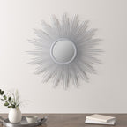 Miroir décoratif mural Madison Park Fiore Sunburst