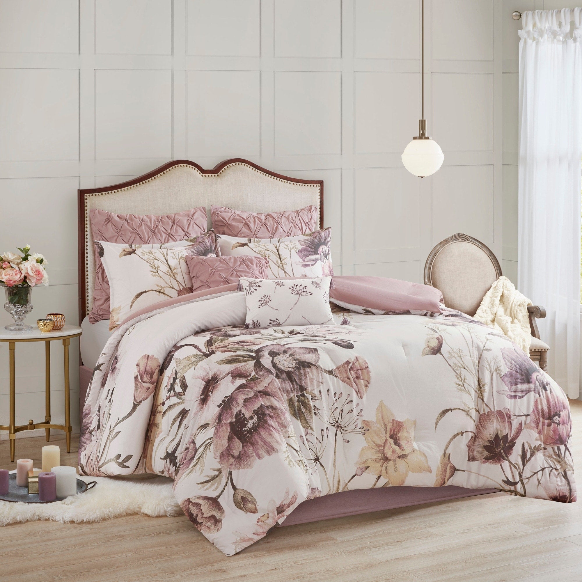 Ensemble de couette en coton Madison Park Gisele 8 pièces