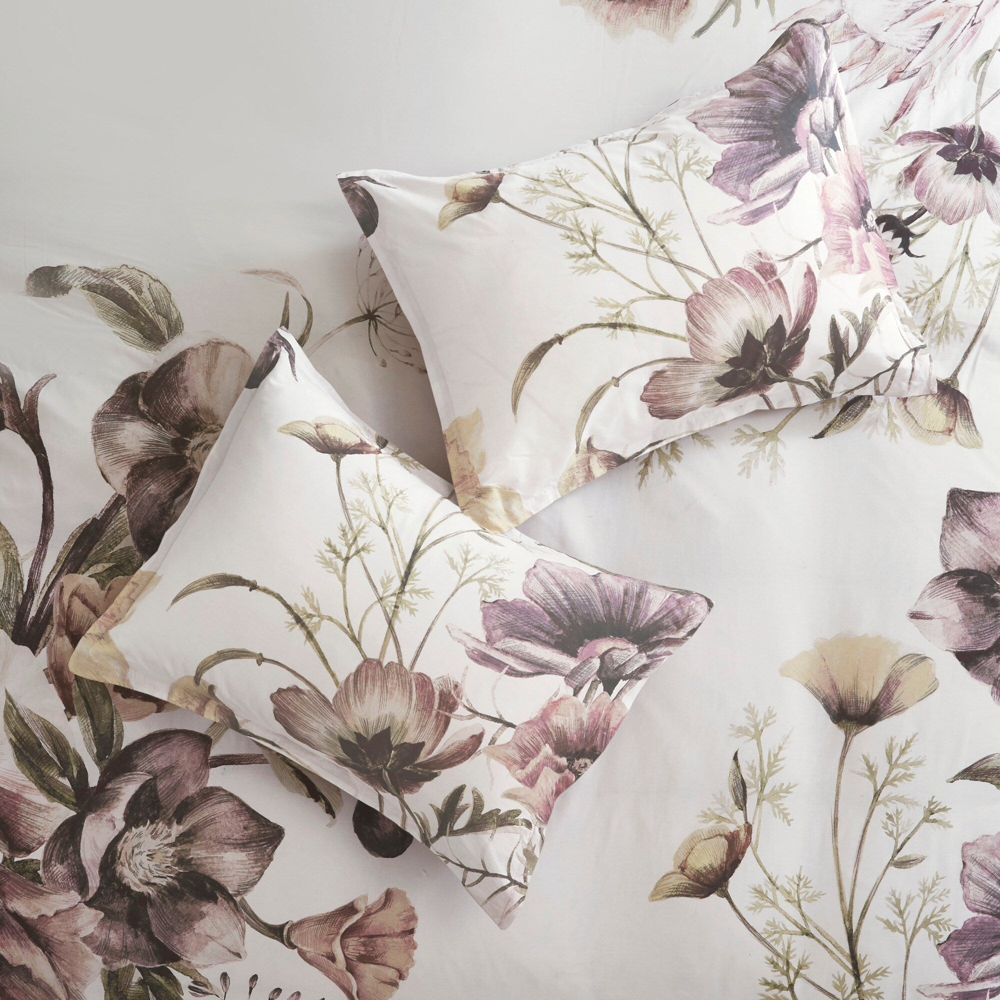 Parure de lit en coton imprimé Madison Park Gisele