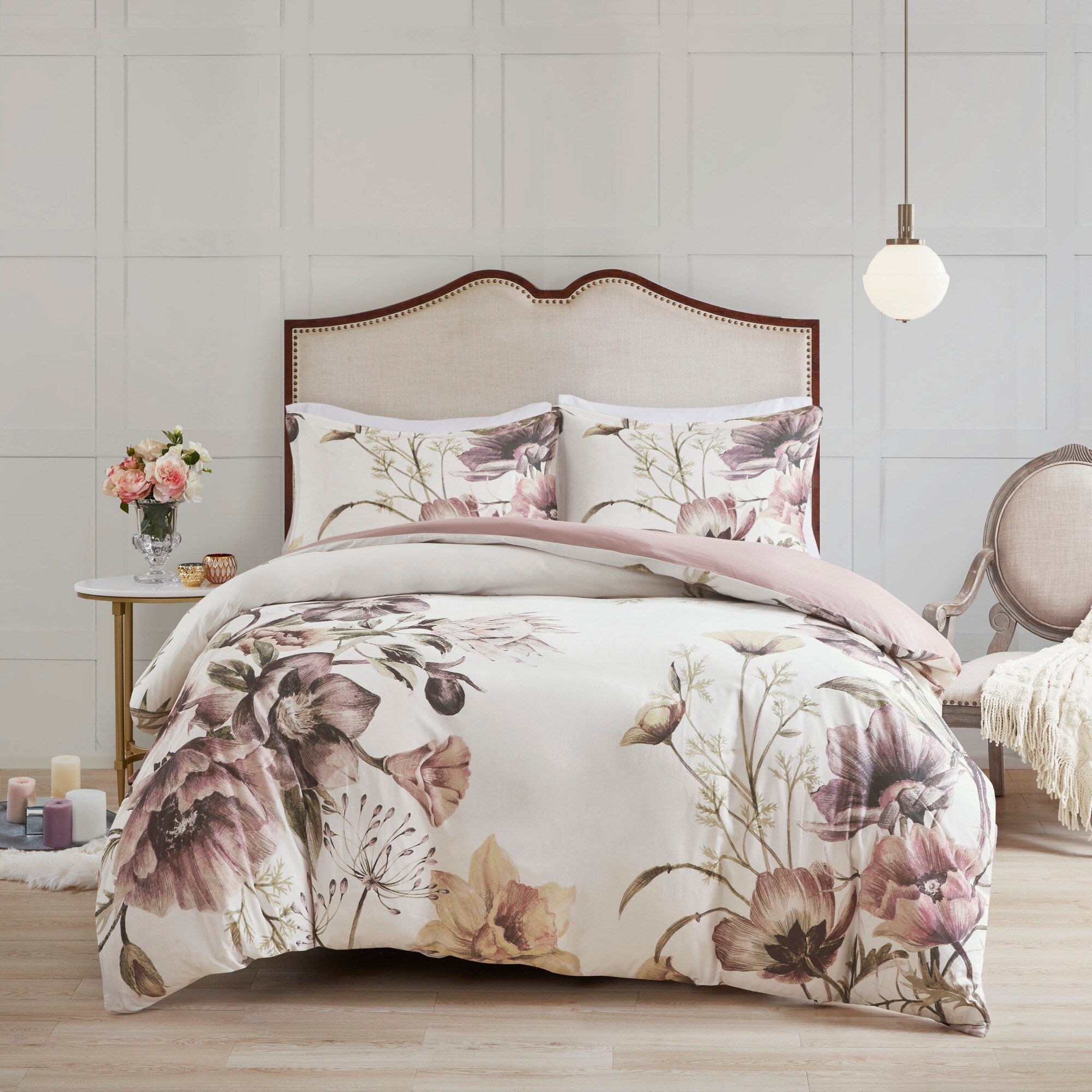 Parure de lit en coton imprimé Madison Park Gisele