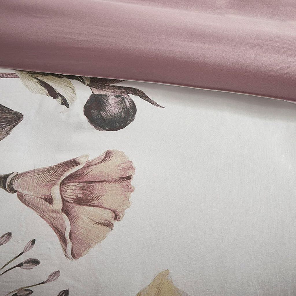 Parure de lit en coton imprimé Madison Park Gisele