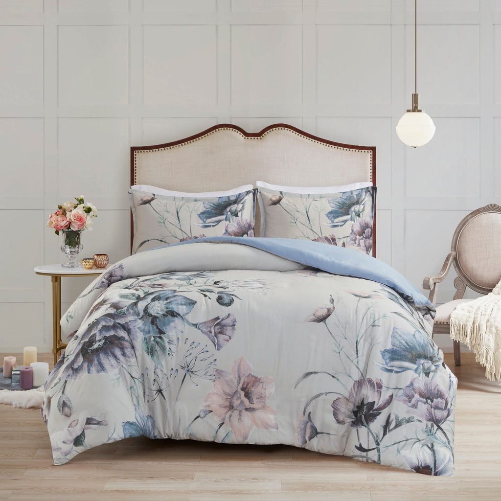 Parure de lit en coton imprimé Madison Park Gisele