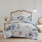 Parure de lit en coton imprimé Madison Park Gisele