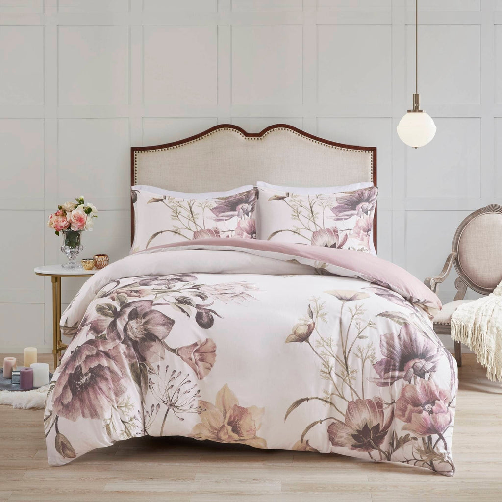 Parure de lit en coton imprimé Madison Park Gisele