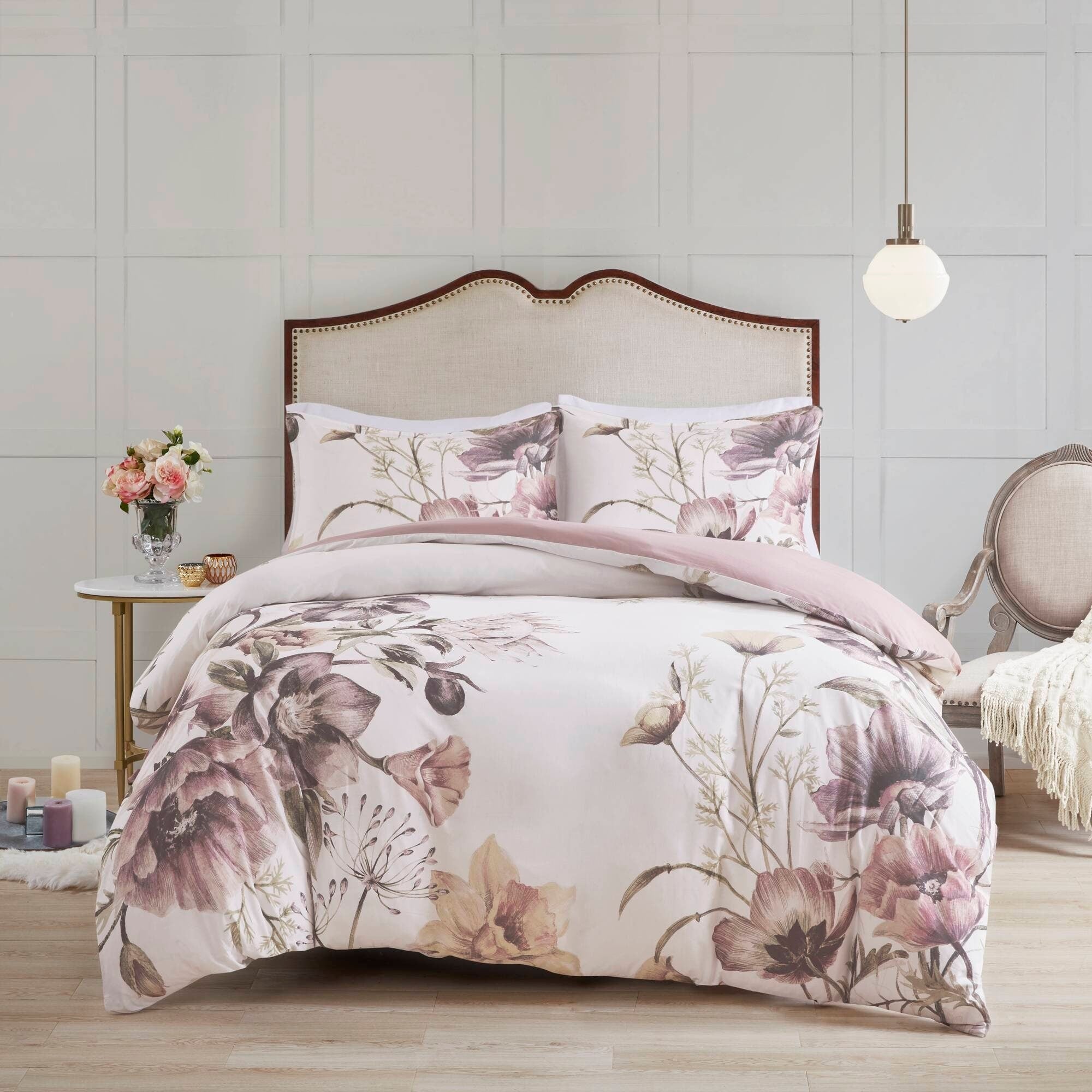 Parure de lit en coton imprimé Madison Park Gisele