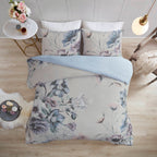 Parure de lit en coton imprimé Madison Park Gisele