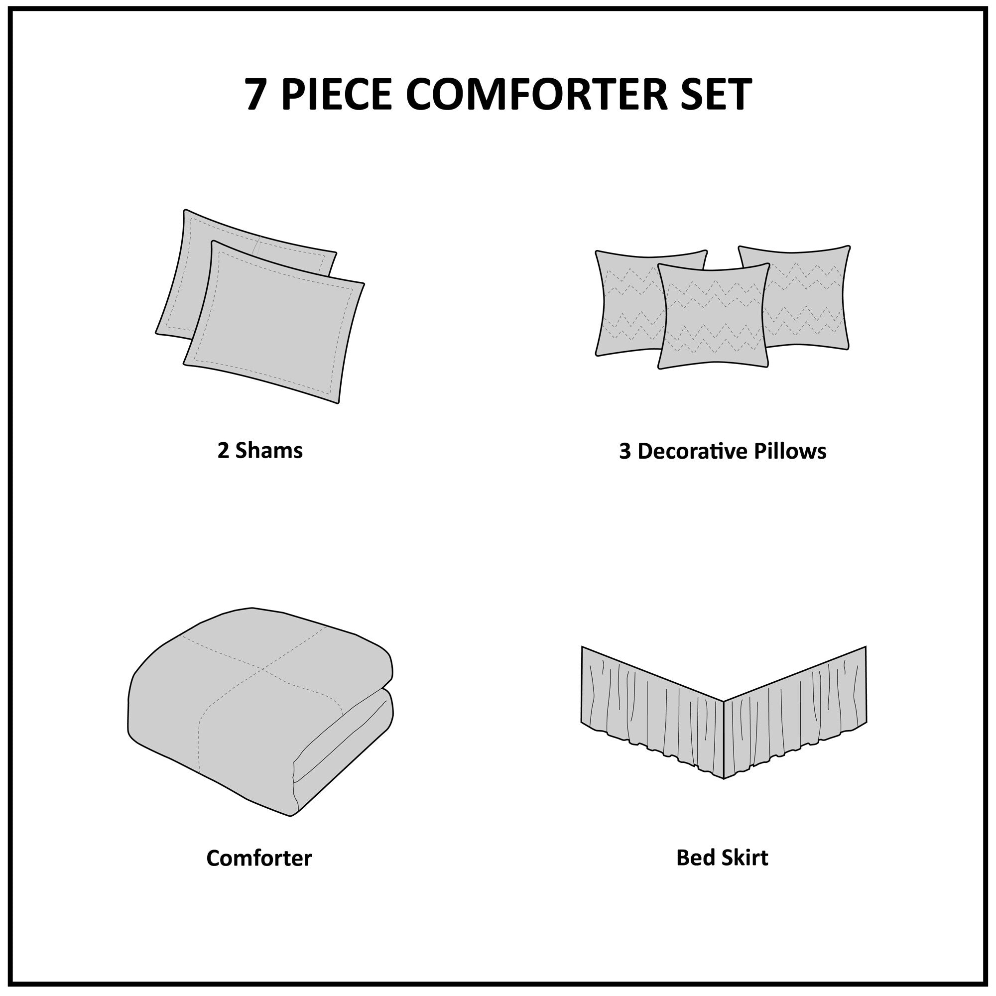 Ensemble de couette 7 pièces Madison Park Hanover