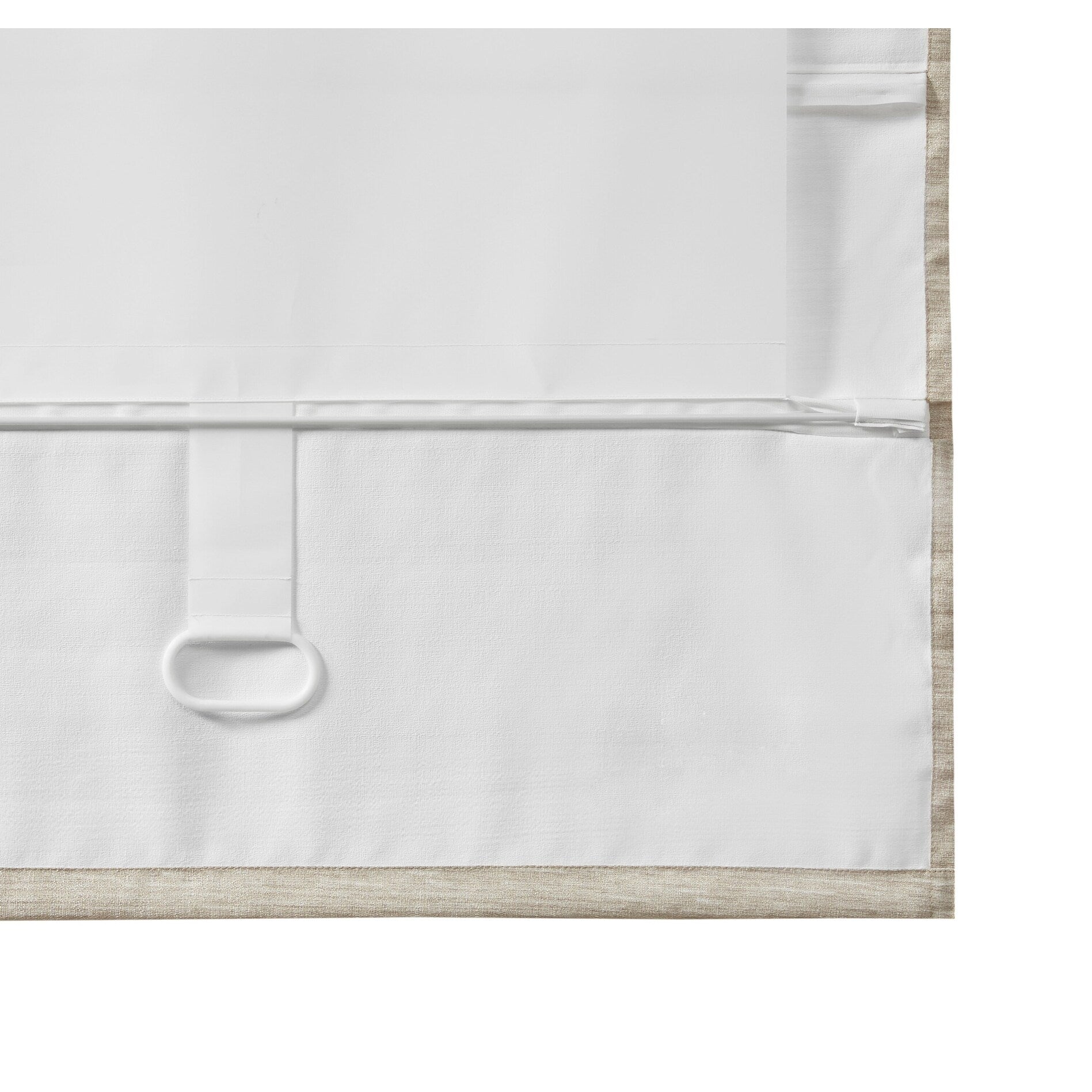 Store romain occultant sans fil en imitation soie imprimée Madison Park Leighton