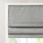 Store romain occultant sans fil en imitation soie imprimée Madison Park Leighton
