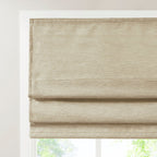 Store romain occultant sans fil en imitation soie imprimée Madison Park Leighton