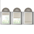 Store romain occultant sans fil en imitation soie imprimée Madison Park Leighton