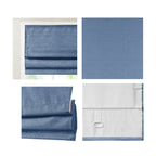 Store romain occultant sans fil en imitation soie imprimée Madison Park Leighton