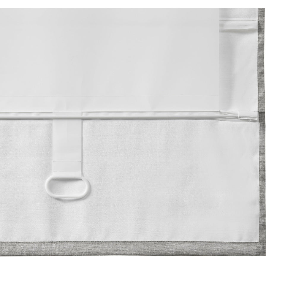 Store romain occultant sans fil en imitation soie imprimée Madison Park Leighton