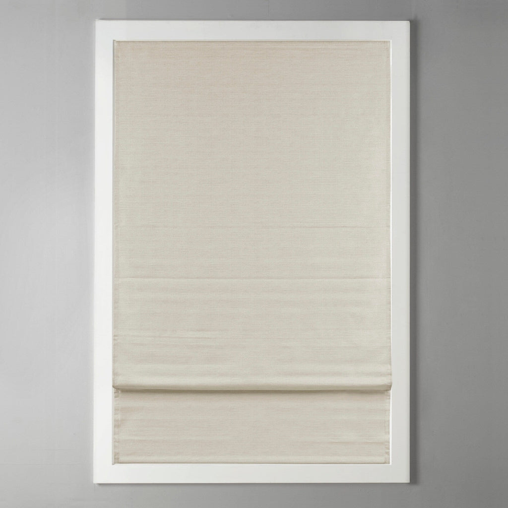 Store romain occultant sans fil en imitation soie imprimée Madison Park Leighton