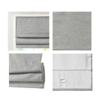 Store romain occultant sans fil en imitation soie imprimée Madison Park Leighton