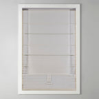 Store romain occultant sans fil en imitation soie imprimée Madison Park Leighton