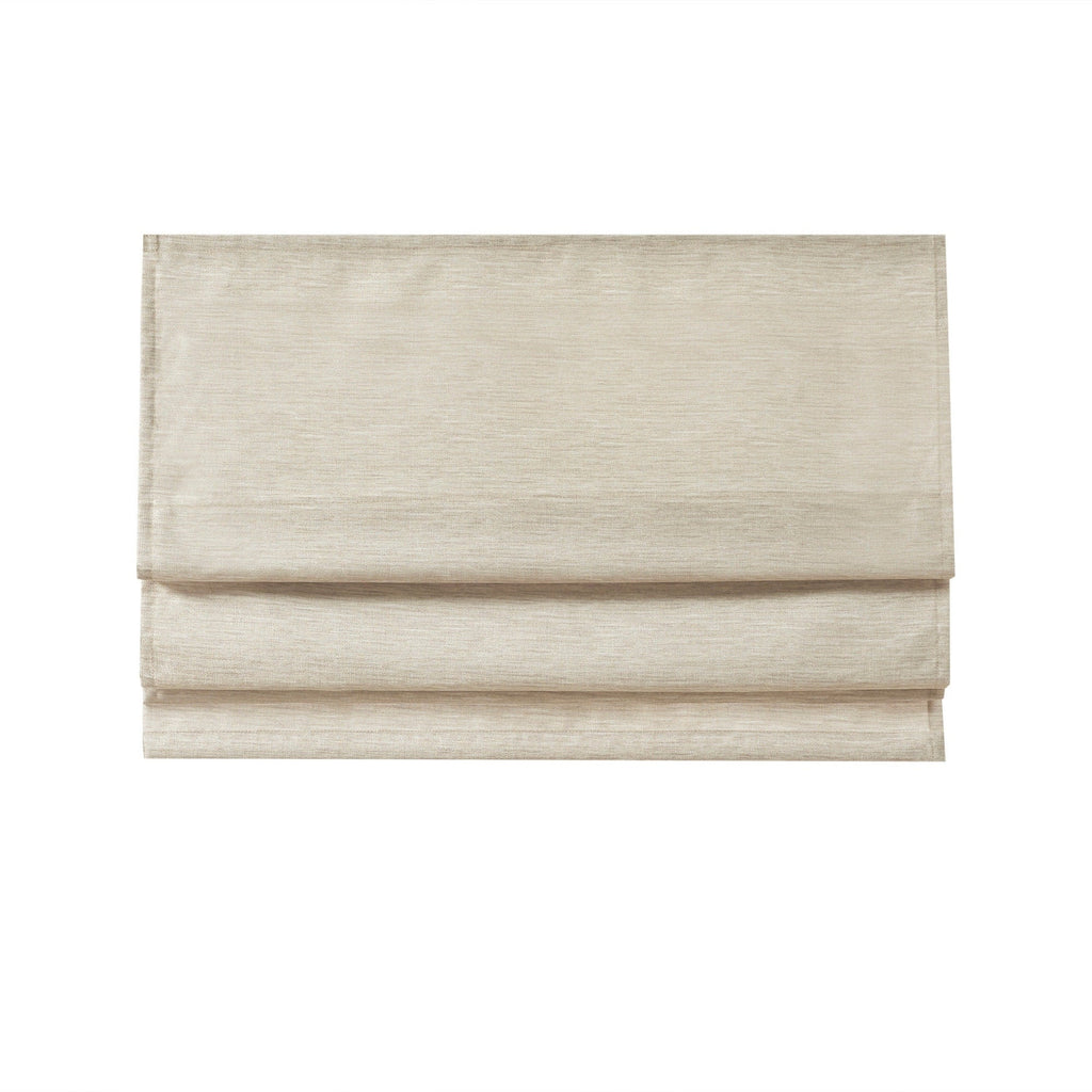 Store romain occultant sans fil en imitation soie imprimée Madison Park Leighton