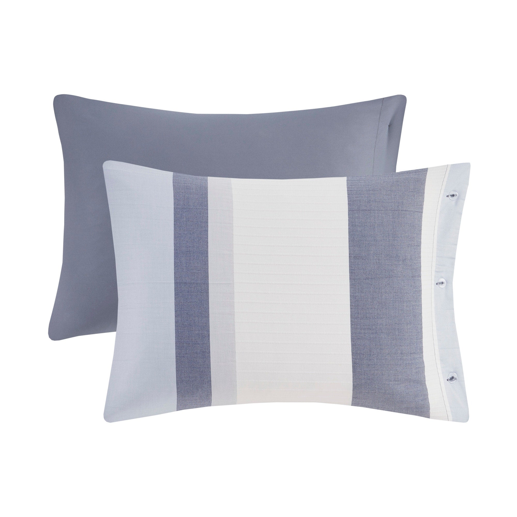 Parure de lit Madison Park Levi's bleu/naturel 5 pièces en jacquard