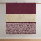 Madison Park Lily Ensemble de couette jacquard 6 pièces avec coussins décoratifs