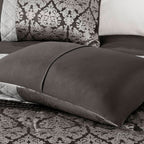 Madison Park Lily Ensemble de couette jacquard 6 pièces avec coussins décoratifs