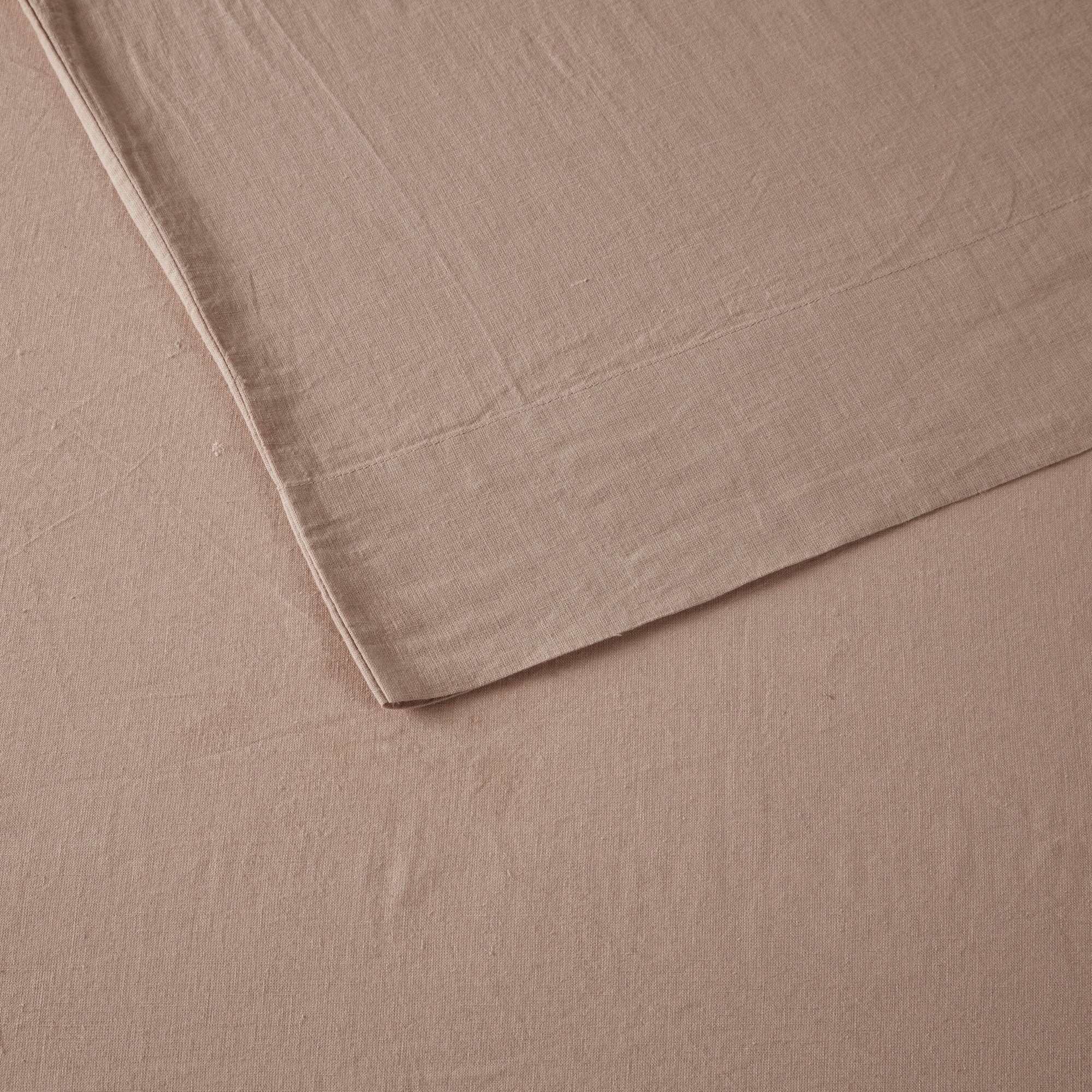 Ensemble de draps Madison Park en lin mélangé 4 pièces