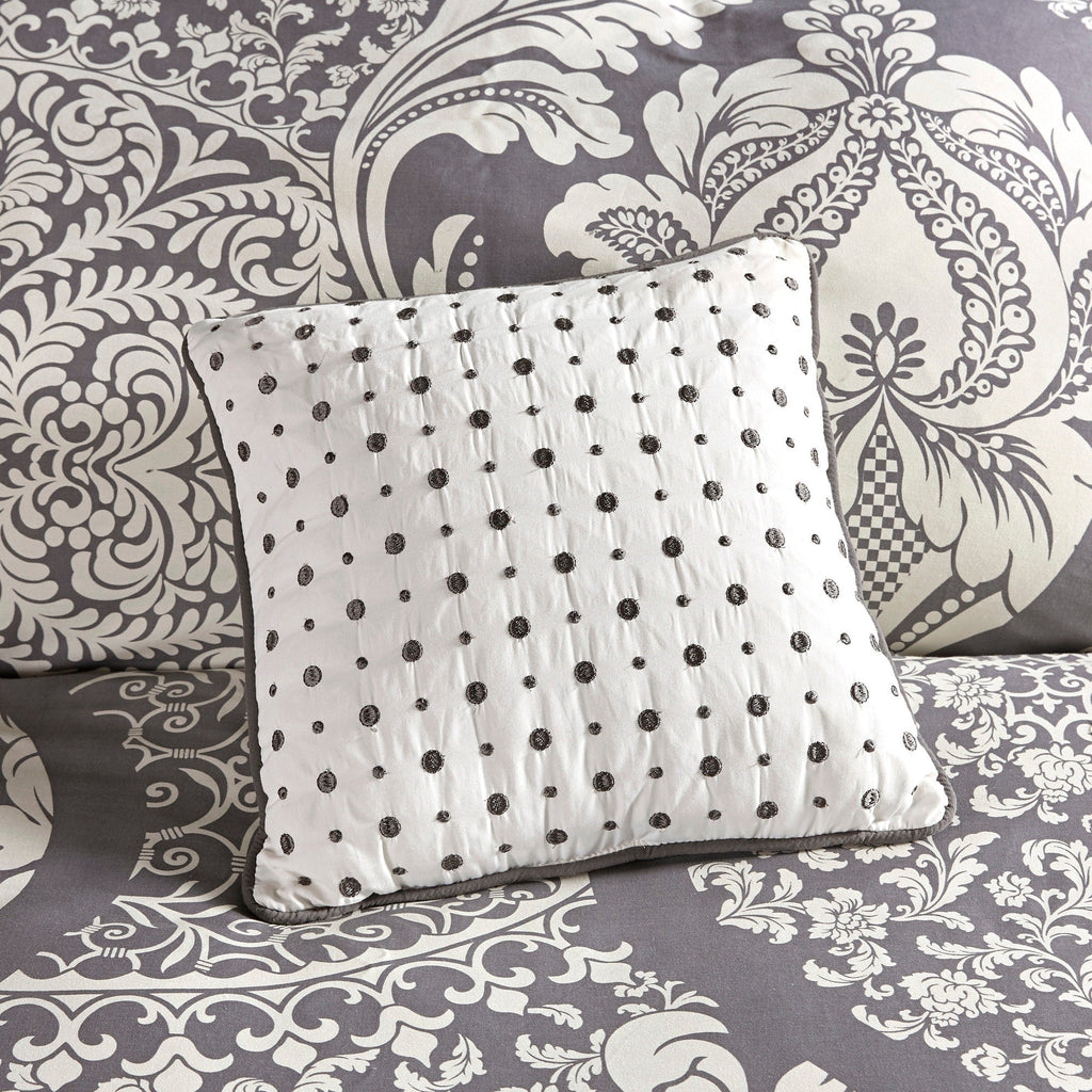 Madison Park Marcella Ensemble de couette 7 pièces en coton imprimé