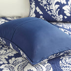 Madison Park Marcella Ensemble de couette 7 pièces en coton imprimé