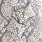 Madison Park Marcella Ensemble de couette 7 pièces en coton imprimé