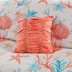 Ensemble de couette en satin de coton Madison Park Pacific Grove 7 pièces