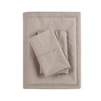 Parure de draps Madison Park en percale de coton 200 fils au pouce carré