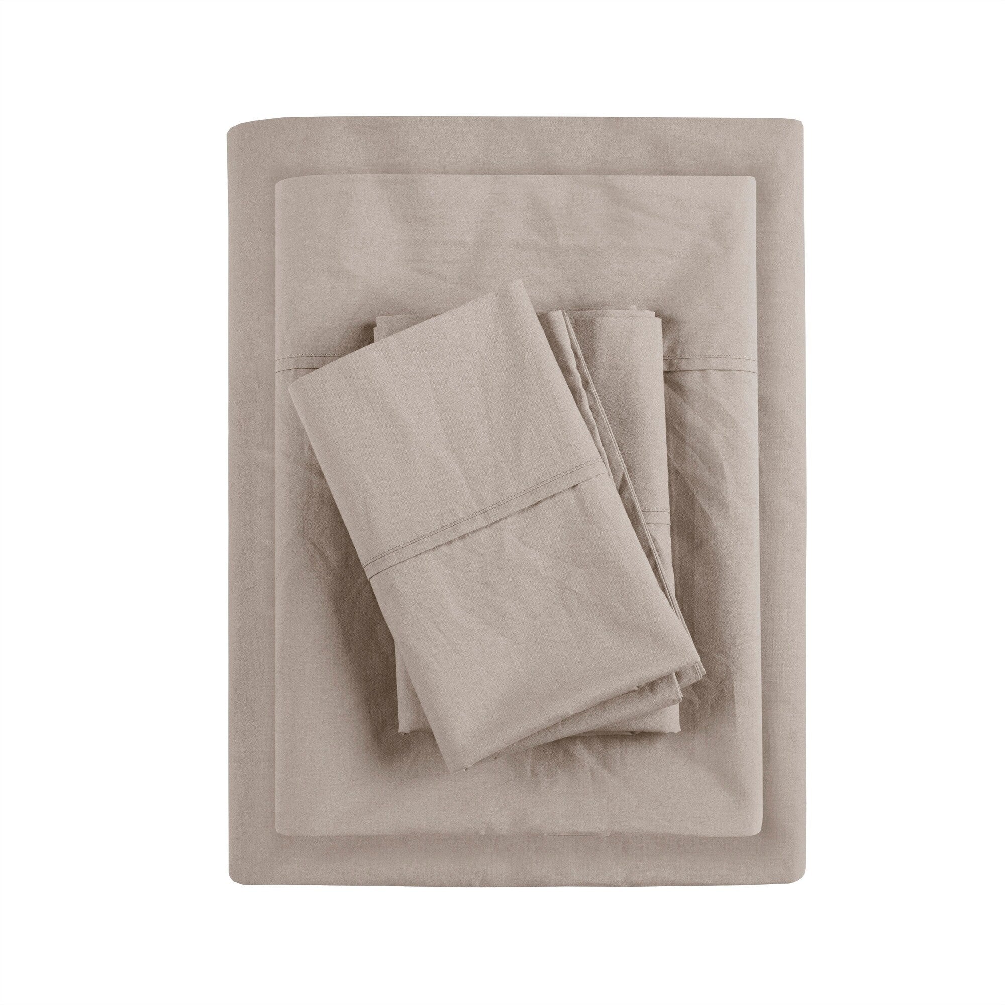 Parure de draps Madison Park en percale de coton 200 fils au pouce carré