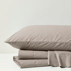 Parure de draps Madison Park en percale de coton 200 fils au pouce carré