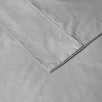 Parure de draps Madison Park en percale de coton 200 fils au pouce carré