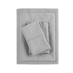 Parure de draps Madison Park en percale de coton 200 fils au pouce carré