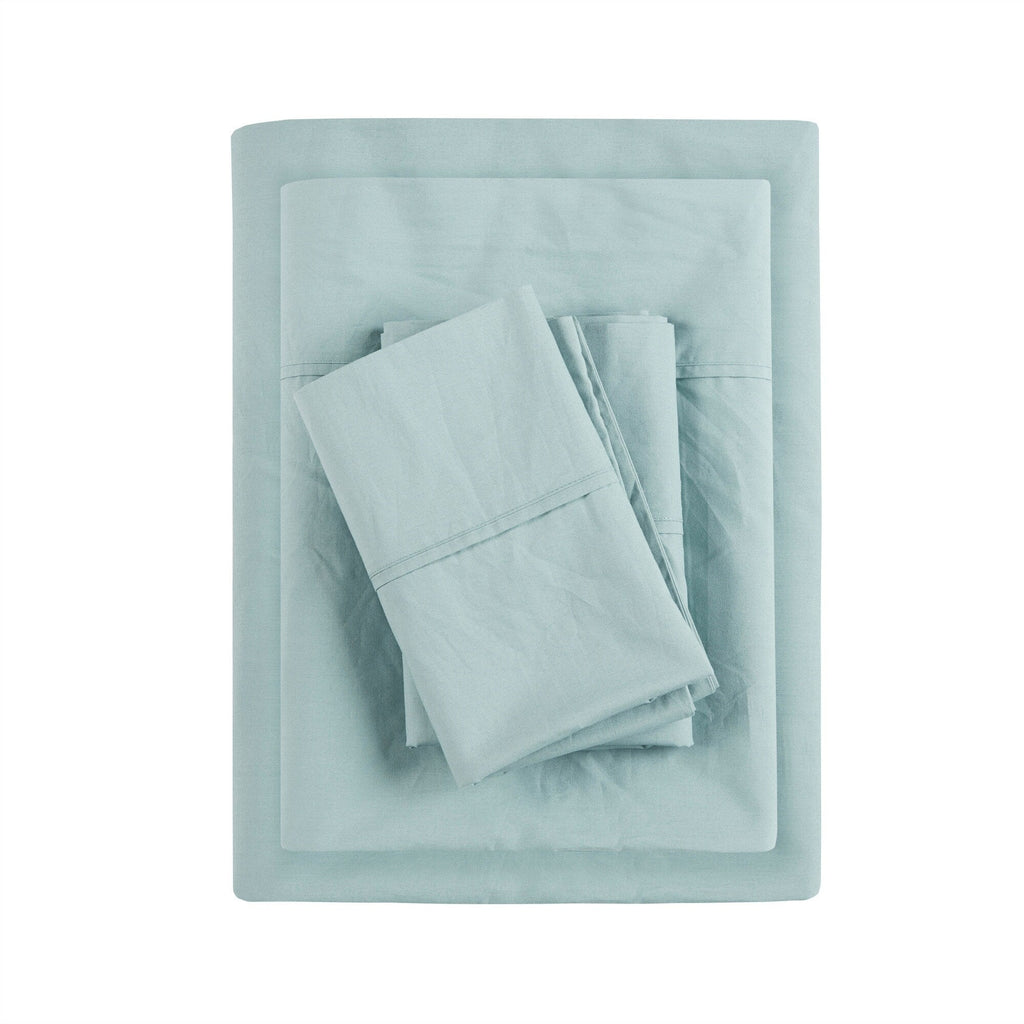 Parure de draps Madison Park en percale de coton 200 fils au pouce carré