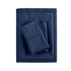 Parure de draps Madison Park en percale de coton 200 fils au pouce carré