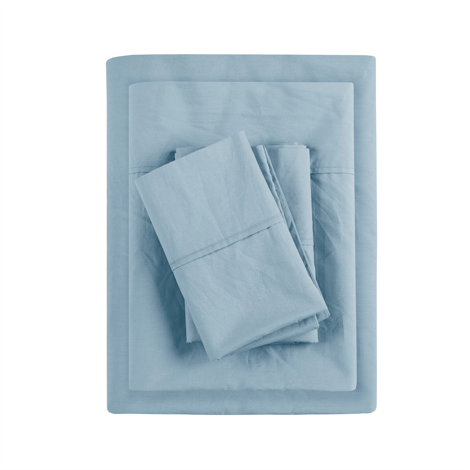 Parure de draps Madison Park en percale de coton 200 fils au pouce carré