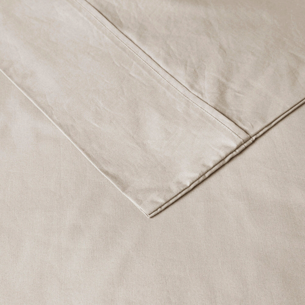 Parure de draps Madison Park en percale de coton 200 fils au pouce carré