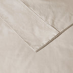 Parure de draps Madison Park en percale de coton 200 fils au pouce carré