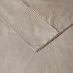 Parure de draps Madison Park en percale de coton 200 fils au pouce carré