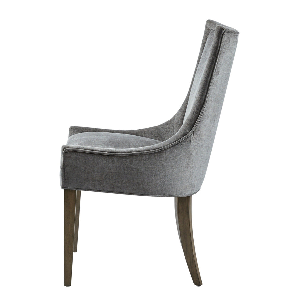Chaises de salle à manger rembourrées Madison Park Signature Ultra avec pieds en bois (lot de 2) - N/A