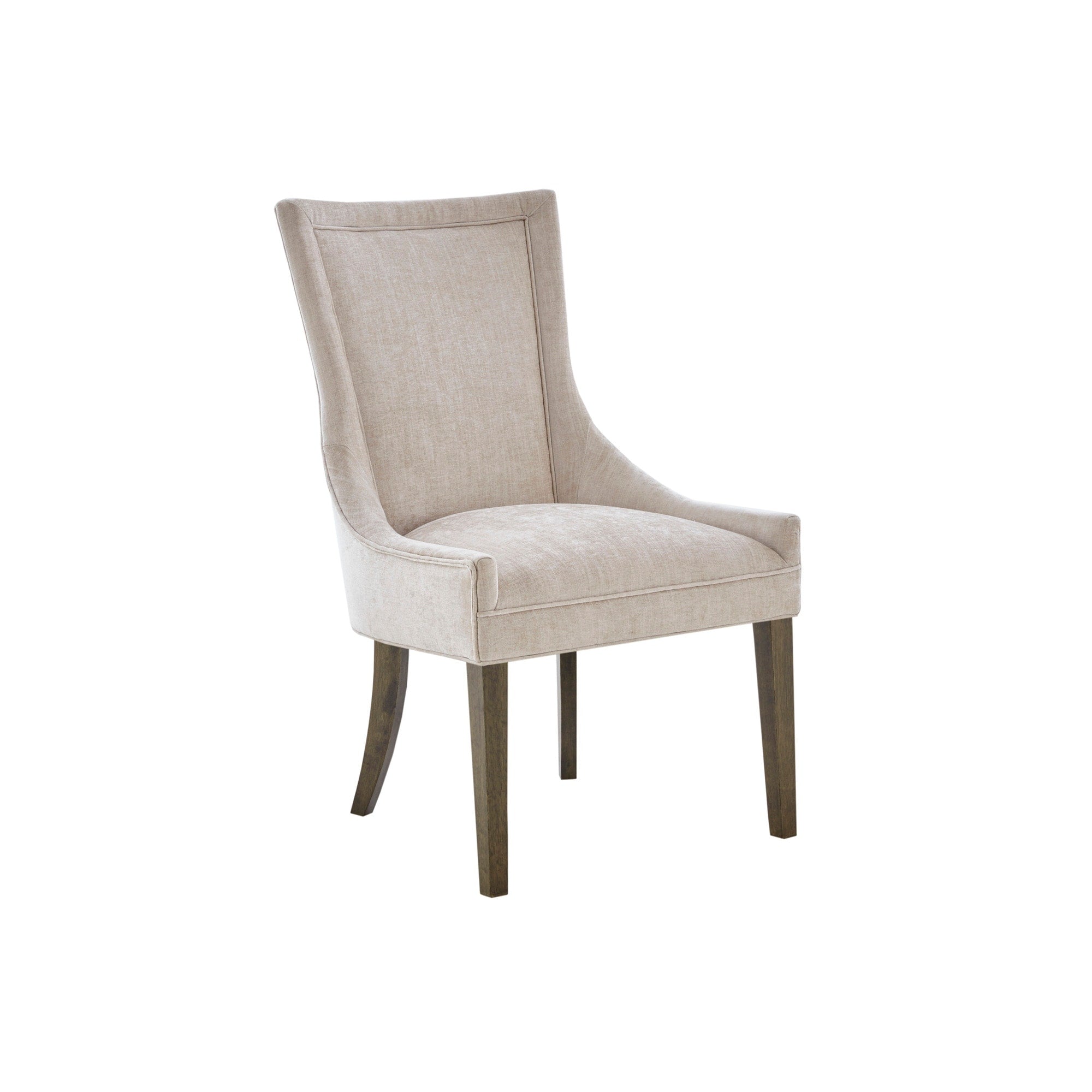 Chaises de salle à manger rembourrées Madison Park Signature Ultra avec pieds en bois (lot de 2) - N/A