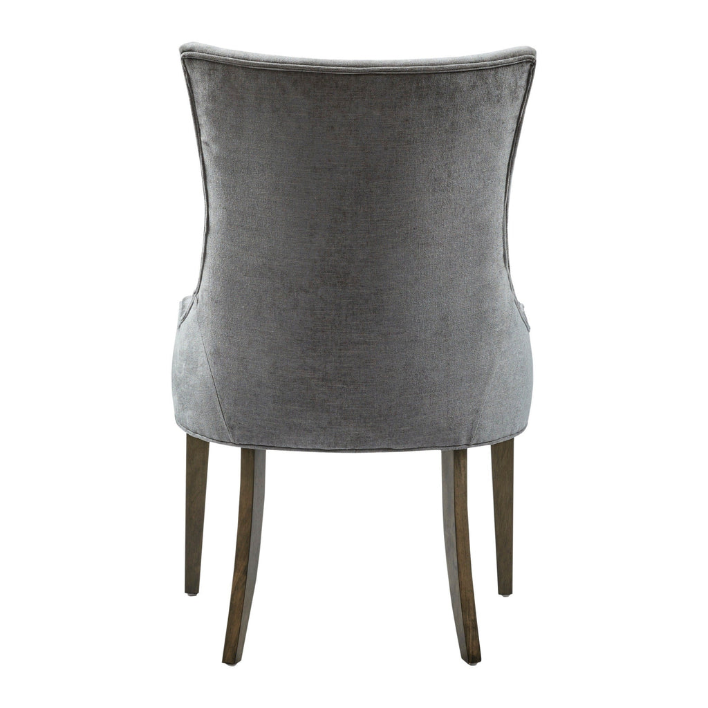 Chaises de salle à manger rembourrées Madison Park Signature Ultra avec pieds en bois (lot de 2) - N/A