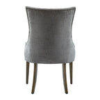 Chaises de salle à manger rembourrées Madison Park Signature Ultra avec pieds en bois (lot de 2) - N/A