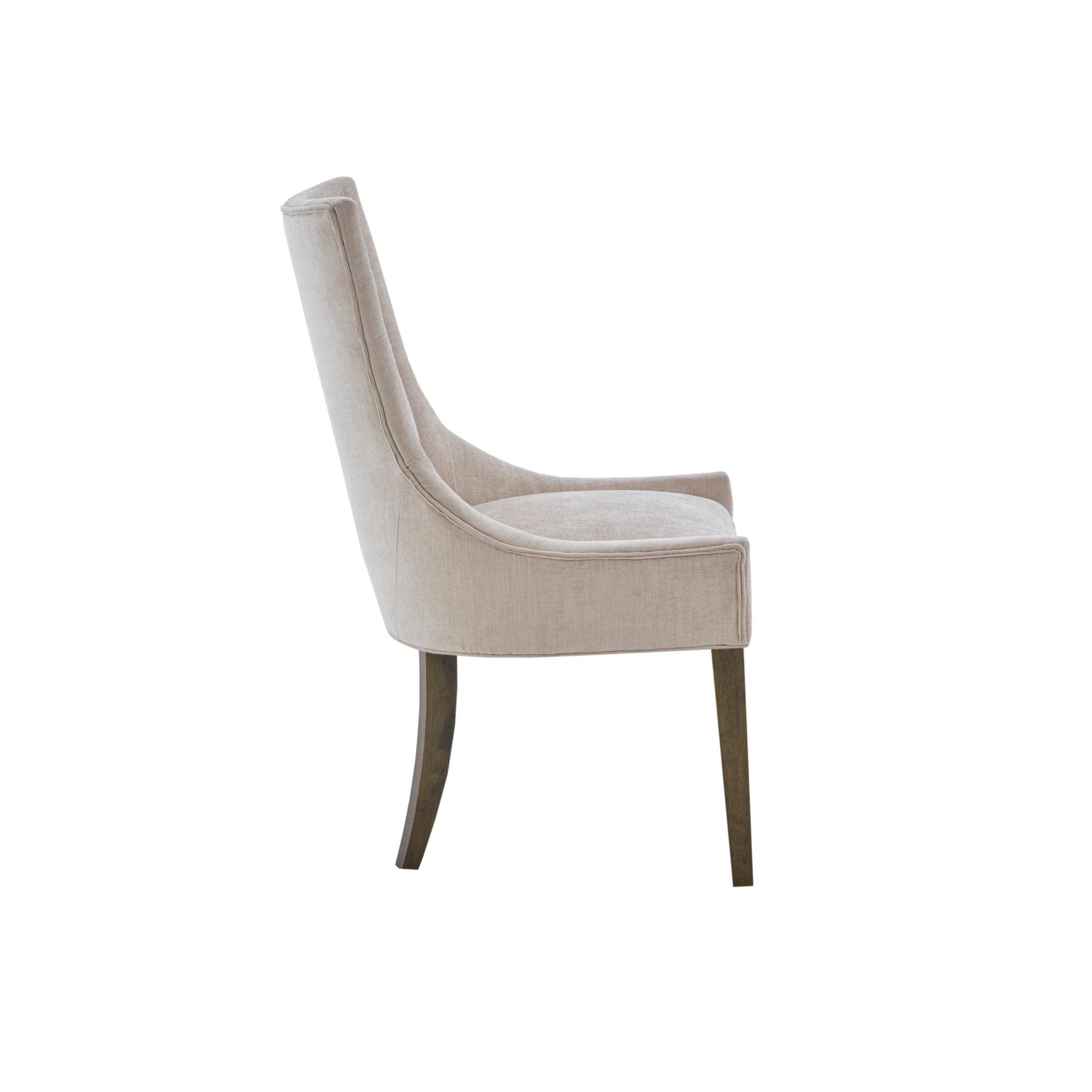Chaises de salle à manger rembourrées Madison Park Signature Ultra avec pieds en bois (lot de 2) - N/A