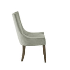 Chaises de salle à manger rembourrées Madison Park Signature Ultra avec pieds en bois (lot de 2) - N/A